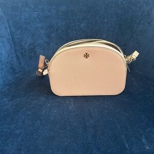 Tory Burch Cream Crossbody Bag